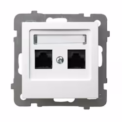 Ospel GPK-2G/K/m/00, Blanc, IP20, 71 mm, 33 mm, 71 mm, 65,5 g