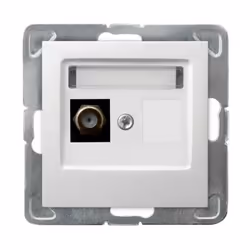 Ospel GPA-1YF/m/00, Blanc, IP20, 71 mm, 38 mm, 71 mm, 52 g