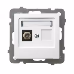 Ospel GPA-1GF/m/00, Blanc, IP20, 71 mm, 34 mm, 71 mm, 60 g