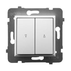 Ospel ŁP-7UB/m/00 commutateur électrique Blanc