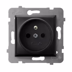 Ospel GP-1UZ/m/33, Noir, IP20, 16 A, 71 mm, 38 mm, 71 mm