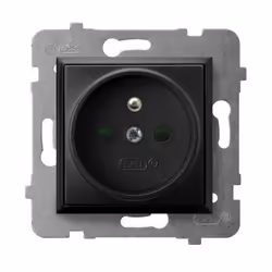 Ospel GP-1UZP/m/33, Noir, IP20, 16 A, 71 mm, 38 mm, 71 mm