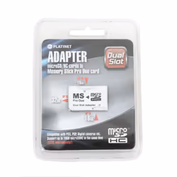 Platinet PMAMS SIM / flash adaptateur de carte mémoire Clé USB