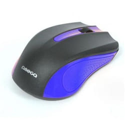 Omega OM05BL souris USB Type-A Optique 1000 DPI