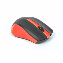 Omega OM05B, Ambidextre, Laser, USB Type-A, 1000 DPI, Noir, Rouge