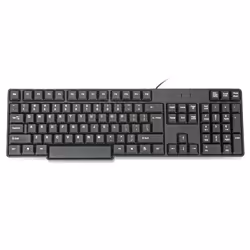 Platinet OK05T clavier USB QWERTY Noir