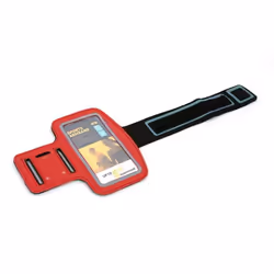 Platinet POSR, Boîte à brassard, Toutes marques, 12,7 cm (5"), Noir, Rouge, Transparent