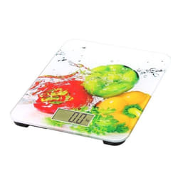 Omega OBSKW escabeaux de cuisine Multicolore Comptoir Rectangle Balance de ménage électronique