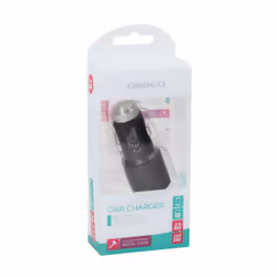 Omega OUCC2MB, Allume-cigare, 5 V, Noir
