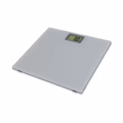 Omega OBSGR, Pèse-personne électronique, 150 kg, 100 g, Gris, kg, lb, ST, Rectangle