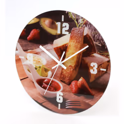 Platinet PZJC horloge murale Horloge murale à quartz Cercle Multicolore