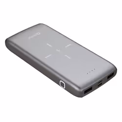 Platinet PMPB10QIB, 10000 mAh, Lithium Polymère (LiPo), Gris