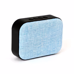 Omega OG58BL haut-parleur portable et de fête Noir, Bleu 3 W