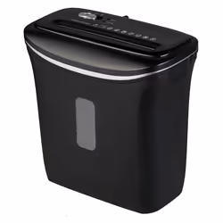Omega ONP506C, Destruction croisée, 5 x 38 mm, 12 L, 5 feuilles, 40 min, Noir