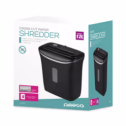 Omega ONP506C destructeur de papier Destruction croisée Noir