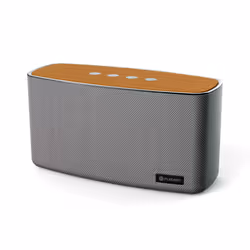 Platinet DENO, 30 W, 30 W, Avec fil &sans fil, 10 m, Enceinte portable stéréo, Gris, Bois