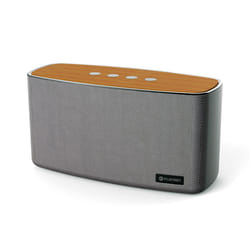 Platinet DENO Enceinte portable stéréo Gris, Bois 30 W