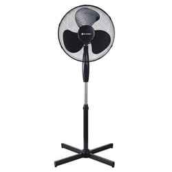 Ventilateur sur pied - PLATINET - PSF1616B - 40W - 3 vitesses - Oscillation