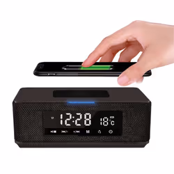 Platinet PMGQ15B enceinte portable Enceinte portable stéréo Noir 10 W