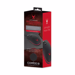 Omega VSETMPX5 souris Ambidextre Optique 3200 DPI