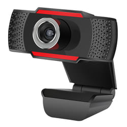 Platinet PCWC480 webcam 640 x 480 pixels USB 2.0 Noir, Rouge
