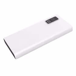 Platinet PMPB10WQC726W banque d'alimentation électrique Lithium Polymère (LiPo) 10000 mAh Blanc
