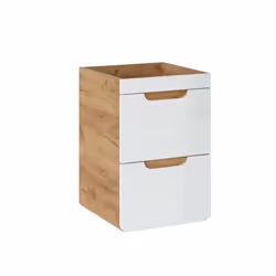 ARUBA WHITE 823 Armoire p.um 2S / Armoire blanche uw 2DW 40CM CU-COC-834012 FSC MIX Credit - 5907611647196