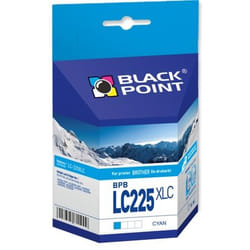 Black Point BPBLC225XLC cartouche d'encre 1 pièce(s) Compatible Cyan
