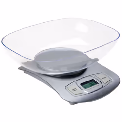 Adler AD 3137s, Balance de ménage électronique, 5 kg, 1 g, Argent, Comptoir, Boutons