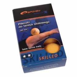 Balles de Ping-Pong SPOKEY SKILLED ORANGE - Lot de 6 - Entrainements - Adulte - Mixte - Tennis de table - Orange