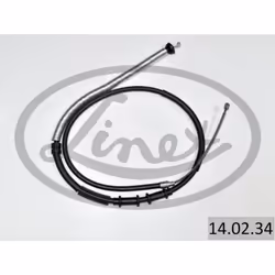 Câble de frein à main LINEX 14.02.34 gauche