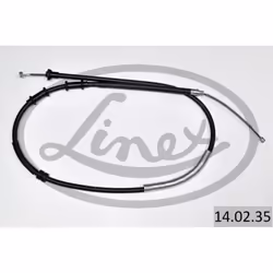 Câble de frein à main LINEX 14.02.35 droite