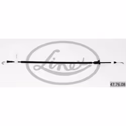 Tirette à câble, verrouillage porte LINEX 47.76.08