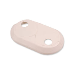 Wirquin - 22mm Double pvc Blanc Radiateur Plastique Conduite D'eau Couverture Collier