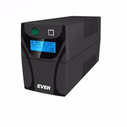 Ever EASYLINE 650 AVR USB, Interactivité de ligne, 0,65 kVA, 360 W, Sinus, 170 V, 280 V