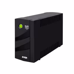 Ever DUO 350 AVR, Interactivité de ligne, 0,35 kVA, 245 W, Sinus, 162 V, 290 V