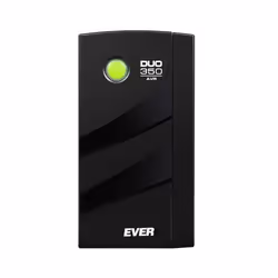 Ever DUO 350 AVR alimentation d'énergie non interruptible Interactivité de ligne 0,35 kVA 245 W 2 sortie(s) CA