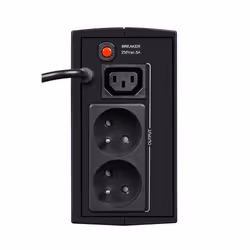 Ever DUO 350 AVR alimentation d'énergie non interruptible Interactivité de ligne 0,35 kVA 245 W 2 sortie(s) CA
