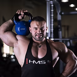 HMS Fitness KNV6 6 kg Kettlebell classique