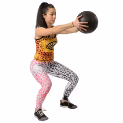 HMS Fitness PSB3 ballon médical 3 kg Noir - Vue supplémentaire 5