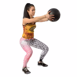 HMS Fitness PSB15 ballon médical 15 kg Noir - Vue supplémentaire 5