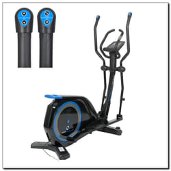 HMS Fitness H1833-i Vélo elliptique électromagnétique Noir, Bleu
