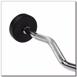 HMS Fitness GSL50 Barre d'haltères curl - Vue supplémentaire 4