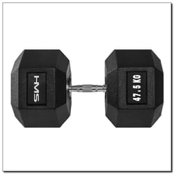 HMS Fitness HEX PRO 47.5 Haltère au poids fixe 47,5 kg 1 pièce(s)
