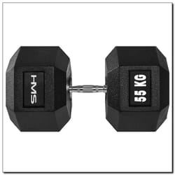 HMS Fitness HEX PRO 55 Haltère au poids fixe 55 kg 1 pièce(s)