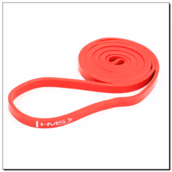 HMS Fitness GU05 SET bande d'exercice Caoutchouc Noir, Violet, Rouge, Jaune - Vue supplémentaire 5