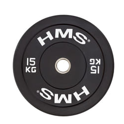 HMS Fitness BBR15 1 pièce(s) Olympic Disque de lancer de poids revêtu de caoutchouc