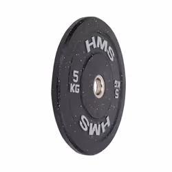 HMS Fitness HTBR05 1 pièce(s) Olympic Disque de lancer de poids revêtu de caoutchouc - Vue supplémentaire 2