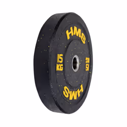 HMS Fitness HTBR15 1 pièce(s) Olympic Disque de lancer de poids revêtu de caoutchouc - Vue supplémentaire 2