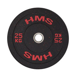HMS Fitness HTBR25 1 pièce(s) Olympic Disque de lancer de poids revêtu de caoutchouc